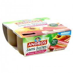 Andros Pom-Rhubarb.Ssa 4X100G