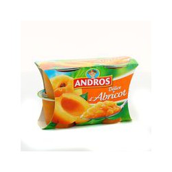 Andros Onctueux Abricot 4X97G