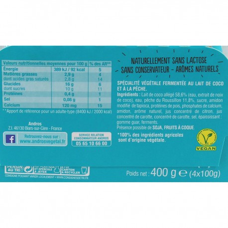 And.Brasse Vegetal Pec.4X100G