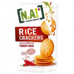 70G Rice Crackers Piment Doux