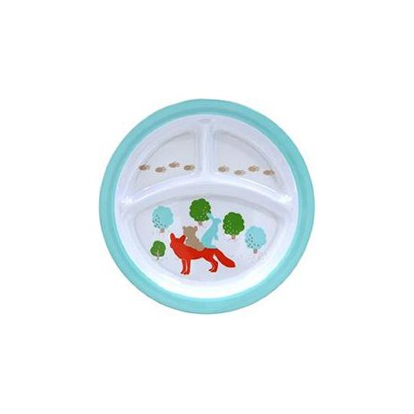 Assiette Melami Bleu Tu