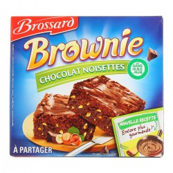 Brossard Brownie Familial Noisettes 285G