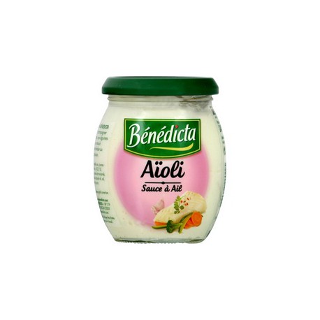 Benedicta Sauce Aioli Bocal De 240Gr