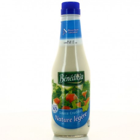 Benedicta Sauce Crudite Nature Extra Legere 745G