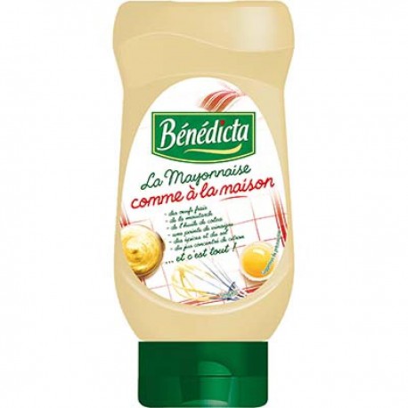 Flacon 400G Mayonnaise Comme A La Maison Benedicta