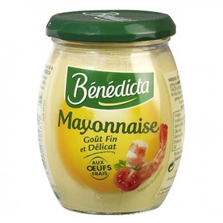 Mayonnaise Nature 255G Benedicta