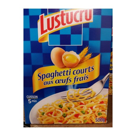 500G Spaghetti Court Ultra Fin Lustucru