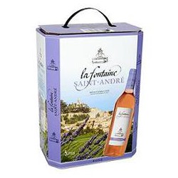 Fontaine Saint Andre Vin de pays Mediterranee Rse 5L Bib