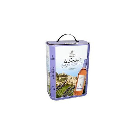 Fontaine Saint Andre Vin de pays Mediterranee Rse 5L Bib