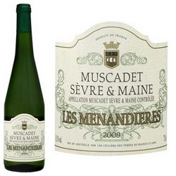 75Cl Muscadet Sevres & Maine Sur Lie Blanc Menandieres 2009