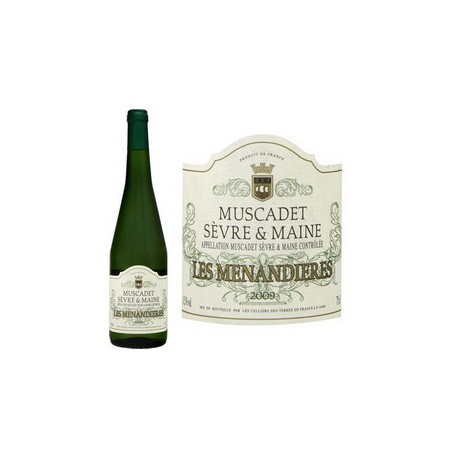 75Cl Muscadet Sevres & Maine Sur Lie Blanc Menandieres 2009