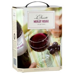Vin rouge Merlot LA FRANCETTE