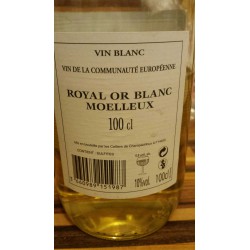 1L Vin Blanc Moelleux Royal 10°