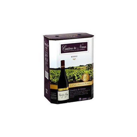 5L Bib Costieres Nimes Rouge