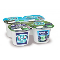 Les 2 Vaches Bio Myrtil.4X115G