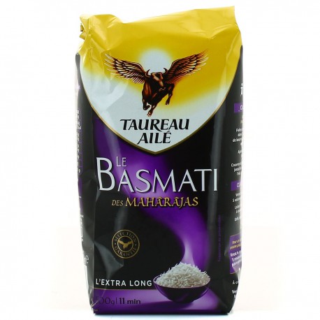 500G Riz Basmati Maharaja Taureau Aile