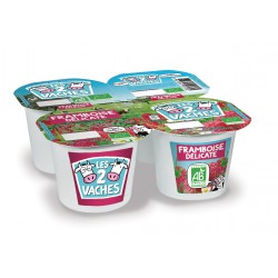 Les 2 Vaches Bio Framb.4X115G