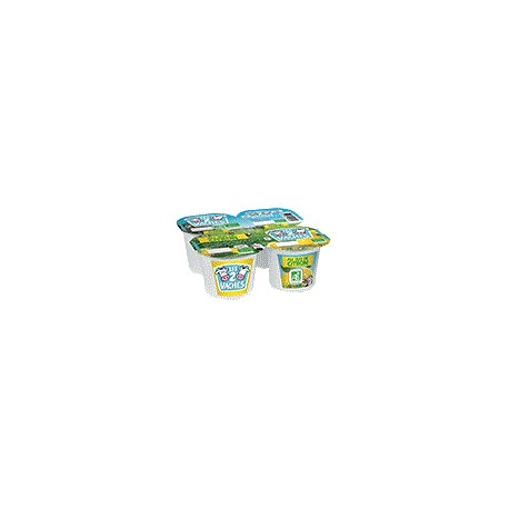 4X115G Les 2 Vaches Citron Bio