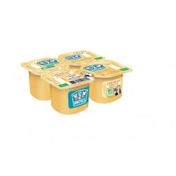 4X95G Creme Dessert Vanille Bio Les 2 Vaches