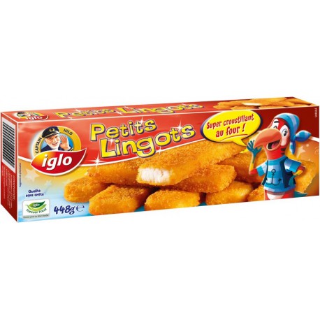 448G 16 Petits Lingots Iglo