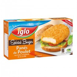 227G 2 Panes De Poulet Iglo