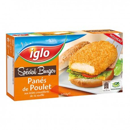227G 2 Panes De Poulet Iglo