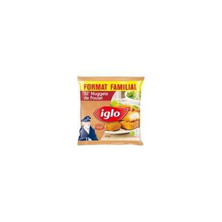630G 32 Nuggets De Poulet Iglo