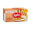 400G 4 Steaks De Poulet Iglo