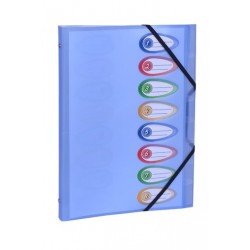 2 Trieurs A4 8P Polypro Trans