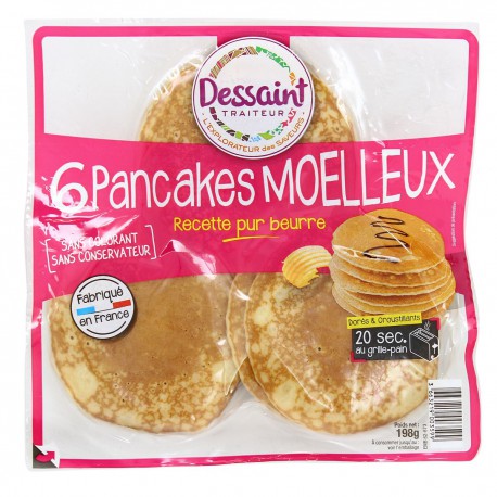 Dess 6 Pancakes Pur Beurr 198G
