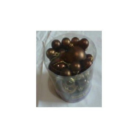 Lot De 30 Boules Choco Cafe