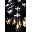 Guirlande 20 Led Etoil/Flocon