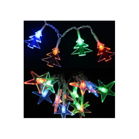 Guirlan Int.20 Led Sapin/Etoi