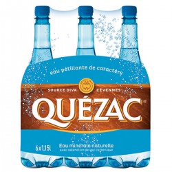 Quezac Eau Min.Gazeuse 6X1L15