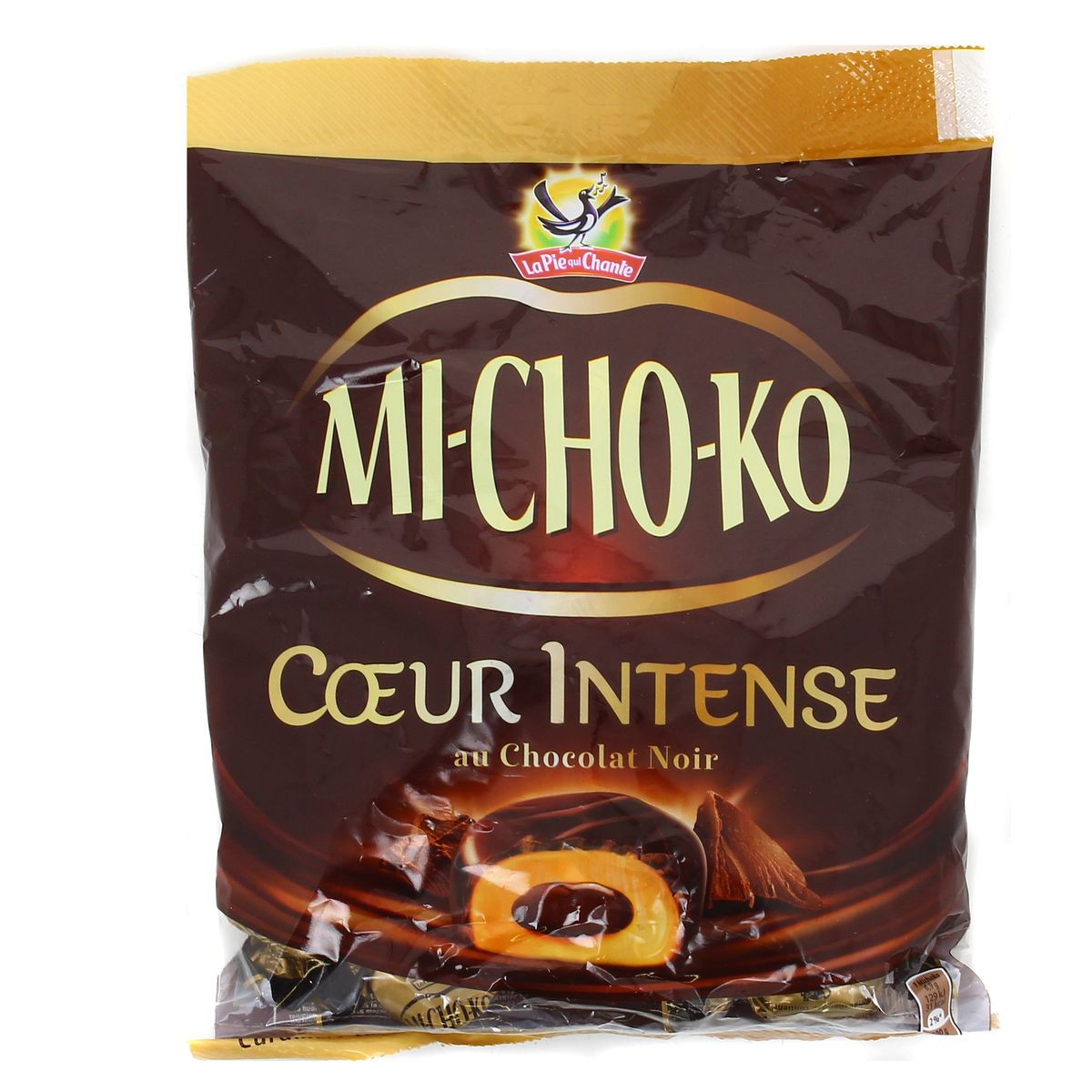 Michoko Edition De Noël Noir Coeur Intense Lait Goût Noisette 476g 