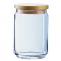 Pot 1L Box Mania Bois+Couvercle Luminarc
