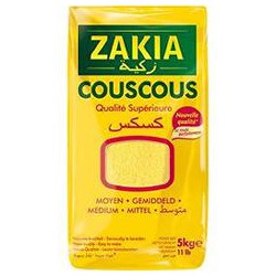 Zakia Couscous Moyen Le Sac De 5 Kg