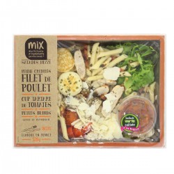 320G Salade Mezz Penne Crudites Poulet Mix Buffet