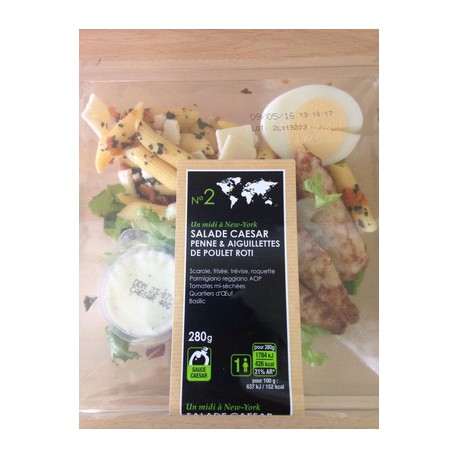 280G Salade Caesar Penne Mix Buffet