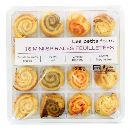 Fe 16 Feuilletes Spirales 200G