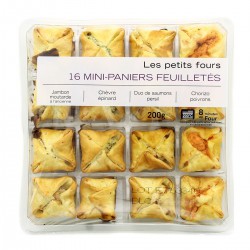 Fe 16 Feuilletes Paniers 200G