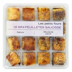 250Gr Feuilletes Saucisses X16