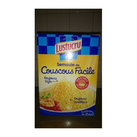 Lustu Couscous Moy Facile 450G