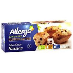 Allergo Mini Cake Raisins 230 Gr