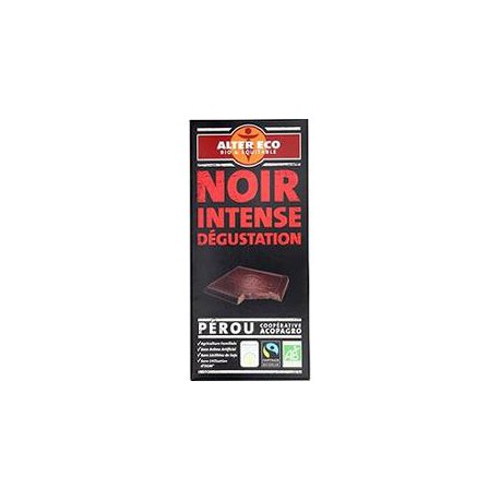 Alter Eco Chocolat Noir Intens Bio O Carbone 100G