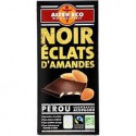 Alter Eco Chocolat Noir Amande Bio 100G