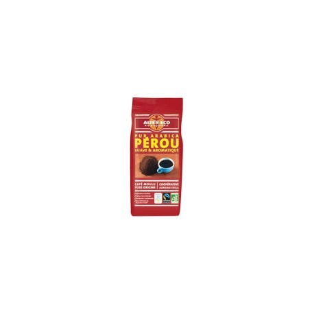 Café Cuzco Pérou 100% Arabica Moulu Bio 250 G