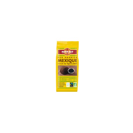 Café Oaxaca Mexique 100% Arabica Moulu Bio 250 G