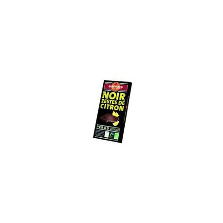Alter Eco Chocolat Noir Citron Bio 100G