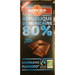 100G Choc.Noir Rep.Dom.80% Alt